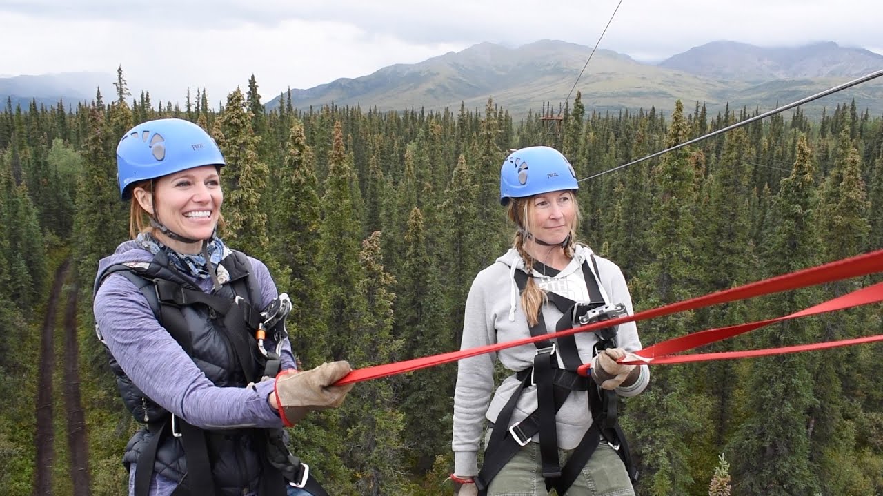 Denali, Alaska Ziplining & 49th Brewing Co. = FUN!