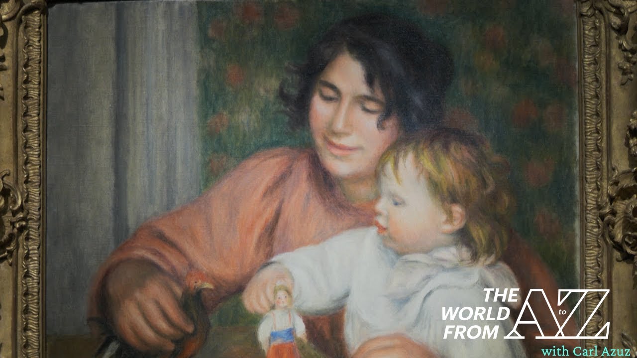 Редко встречающаяся картина Ренуара выставлена ​​на аукцион