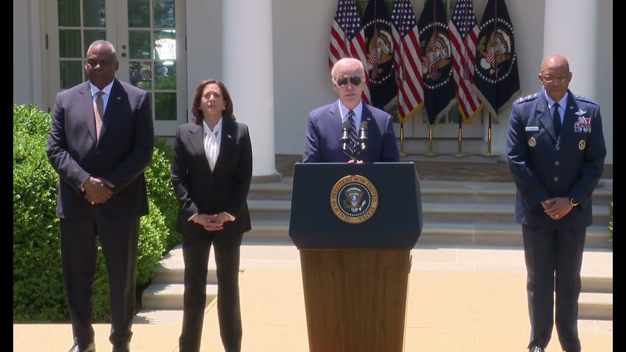 Remarks: Joe Biden Announces Plans to Name Charles Q. Brown Jr. as Joint Chiefs Chair - May 25, 2023