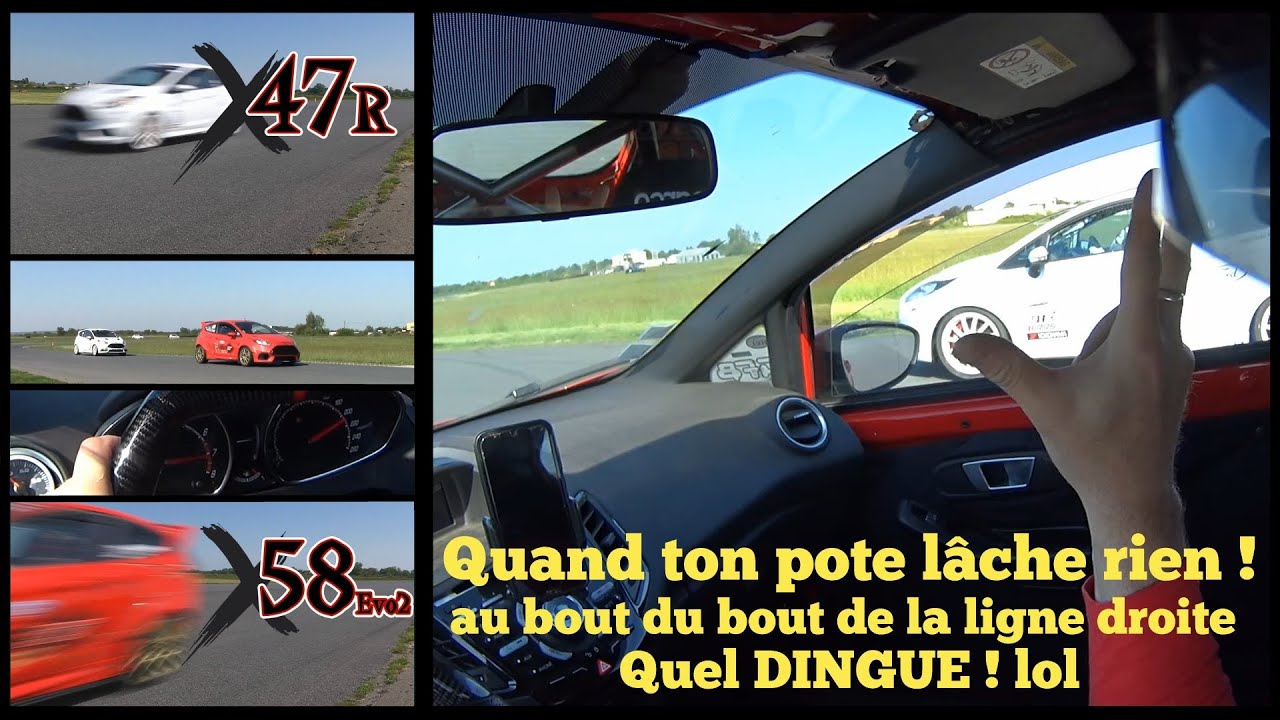 Duel Fiesta ST X47R 330Cv final drive 4.33 Vs X58 low boost 1,5bars