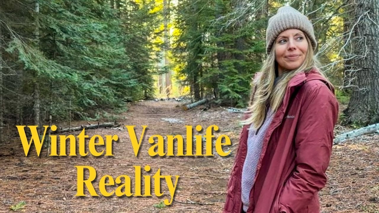 No Shower, Cold Nights & Finally a Hot Shower | Winter Van Life: Part 2