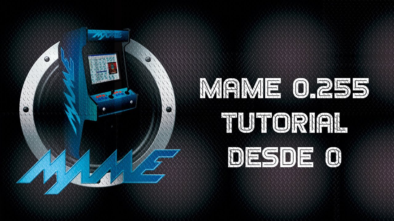 🔻⚠️ MAME 2023 ⚠️🔻1. MAME 0.255  Tutorial MAME desde CERO que descargar, como y conceptos basicos