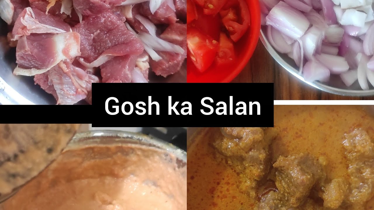 Ammi's  Style  Gosh Ka Salan 😋 Bht hi Tasty Banta hai zarur try kare👍🥰