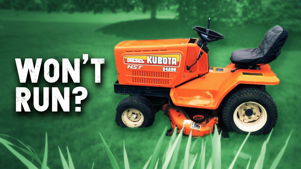 Двигатель дизельной газонокосилки не работает? ПОПРОБУЙТЕ ЭТО В ПЕРВУЮ ОЧЕРЕДЬ