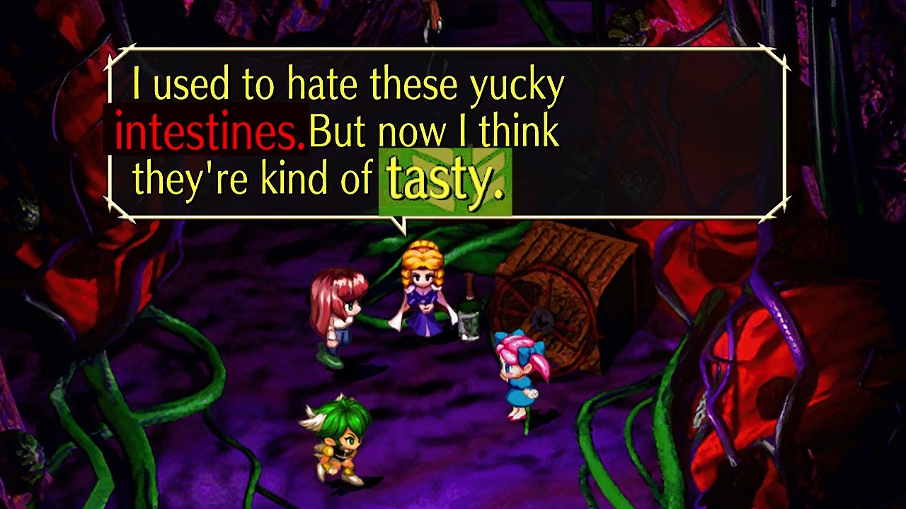 We try SaGa Frontier.. it's not normal..