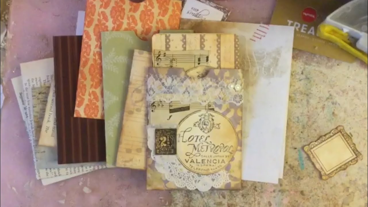 Making COIN ENVELOPES - Tina’s Weekly Workshop 1 Mass Making Items in Bulk