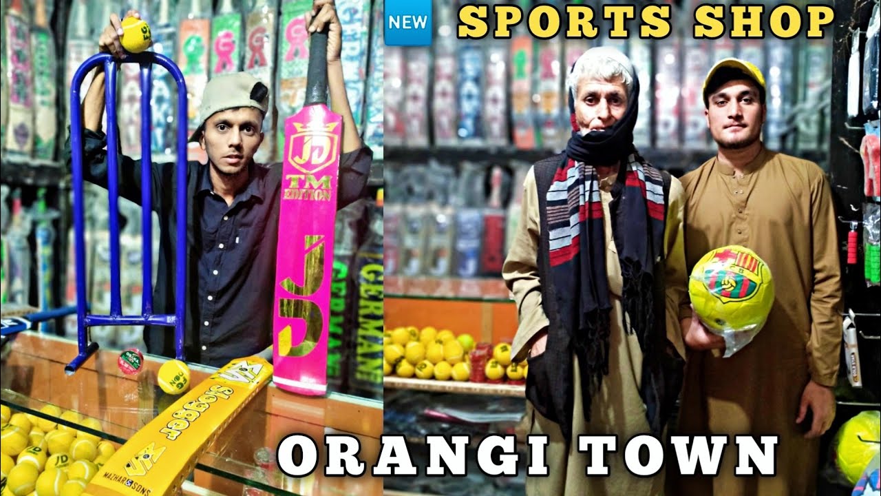 NEW TAPE BALL CRICKET BATS SHOP🔥| NEW SPORTS SHOP ORANGI TOWN | SPORTS SHOP KARACHI