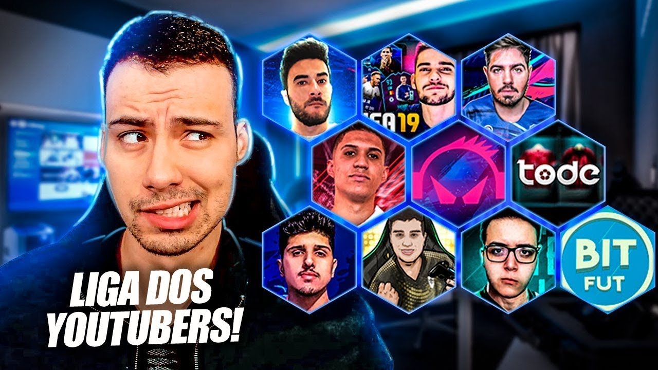 COMEÇOU A LIGA DOS YOUTUBERS 2019! 🏆