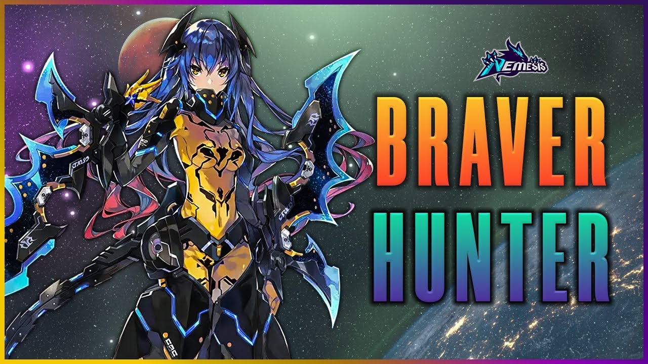 Phantasy Star Online 2 Braver Hunter Build (Level 80)