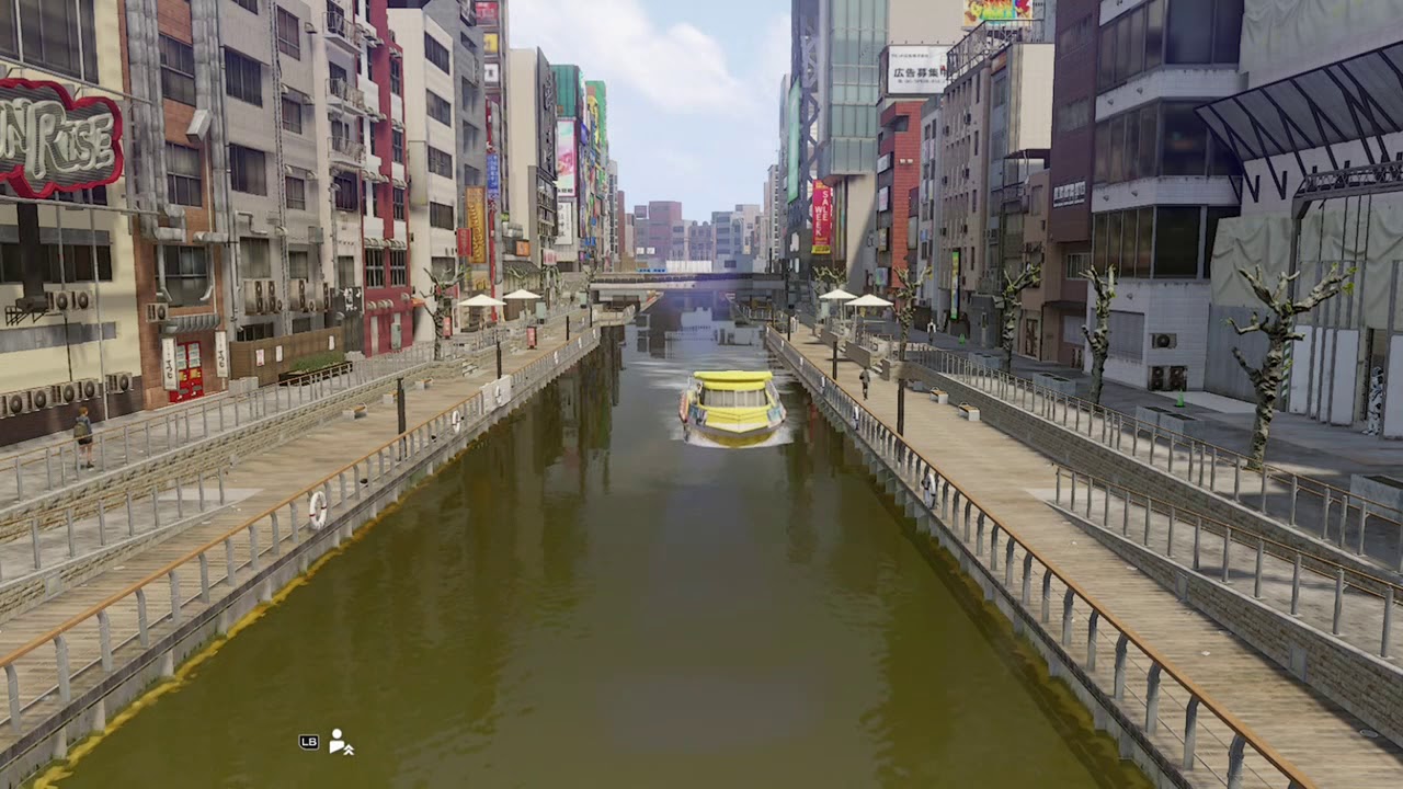 Yakuza: Sotenbori River (Day) Visualizer (45 Minute Loop)