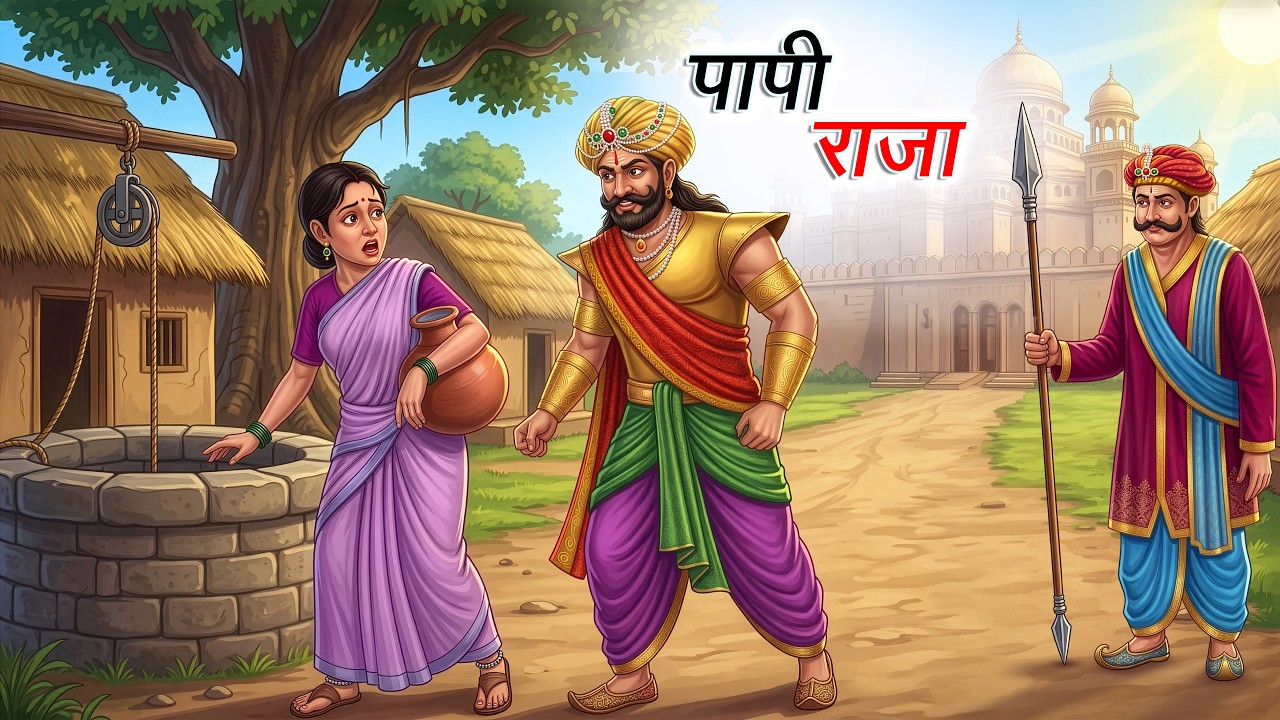 पापी राजा | Papi Raja | Hindi Kahaniya | Animated Stories