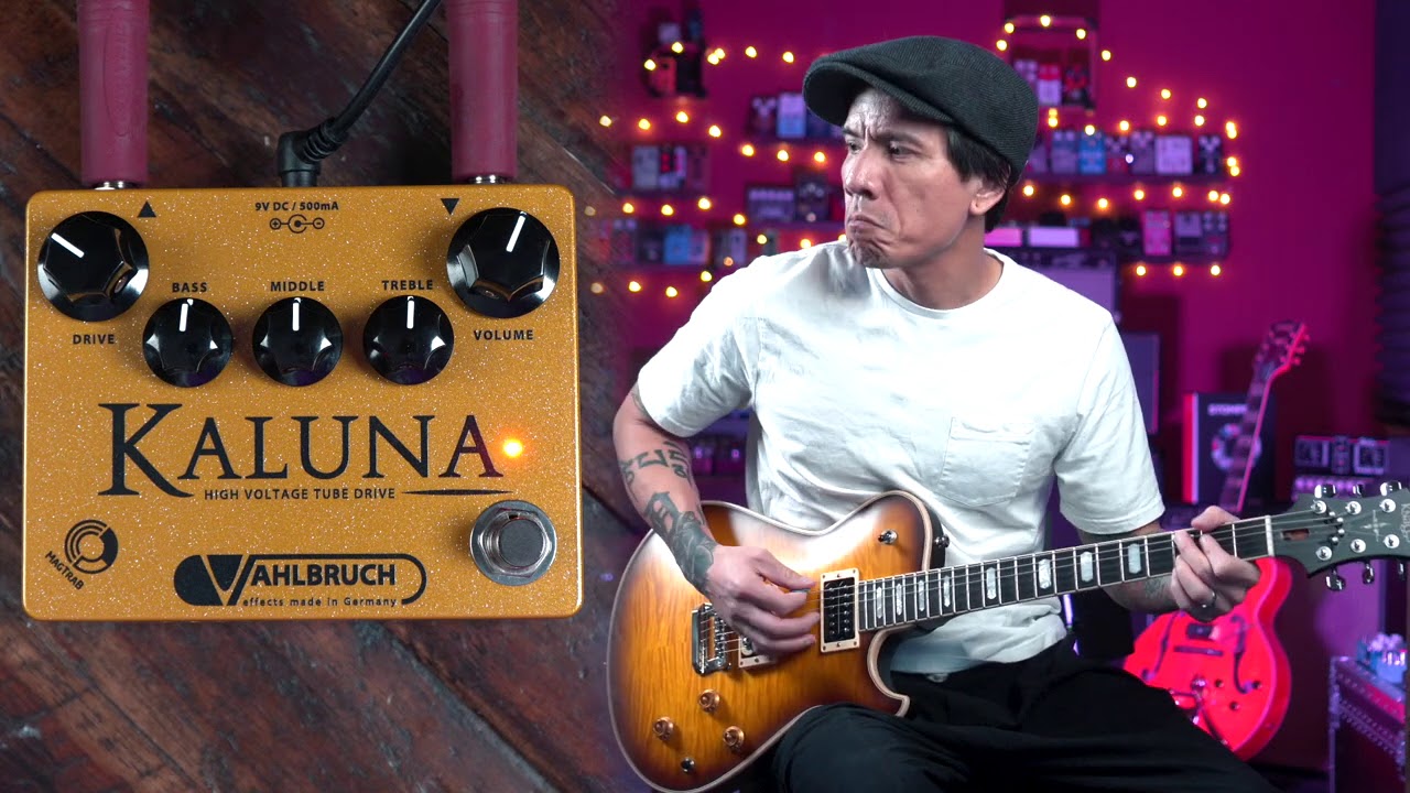Vahlbruch KALUNA overdrive pedal | Real Tube High Voltage Drive
