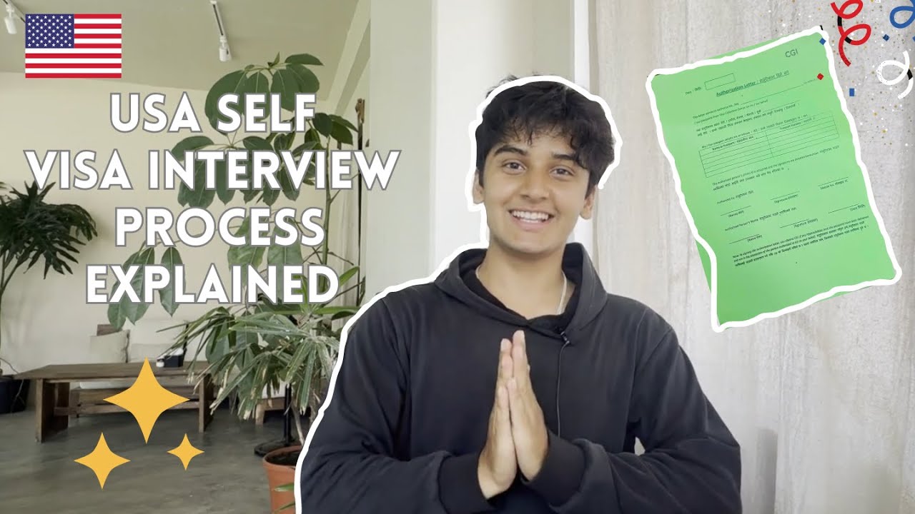 Full USA self visa interview process explained || Self apply || #usa #visa #students #vlog