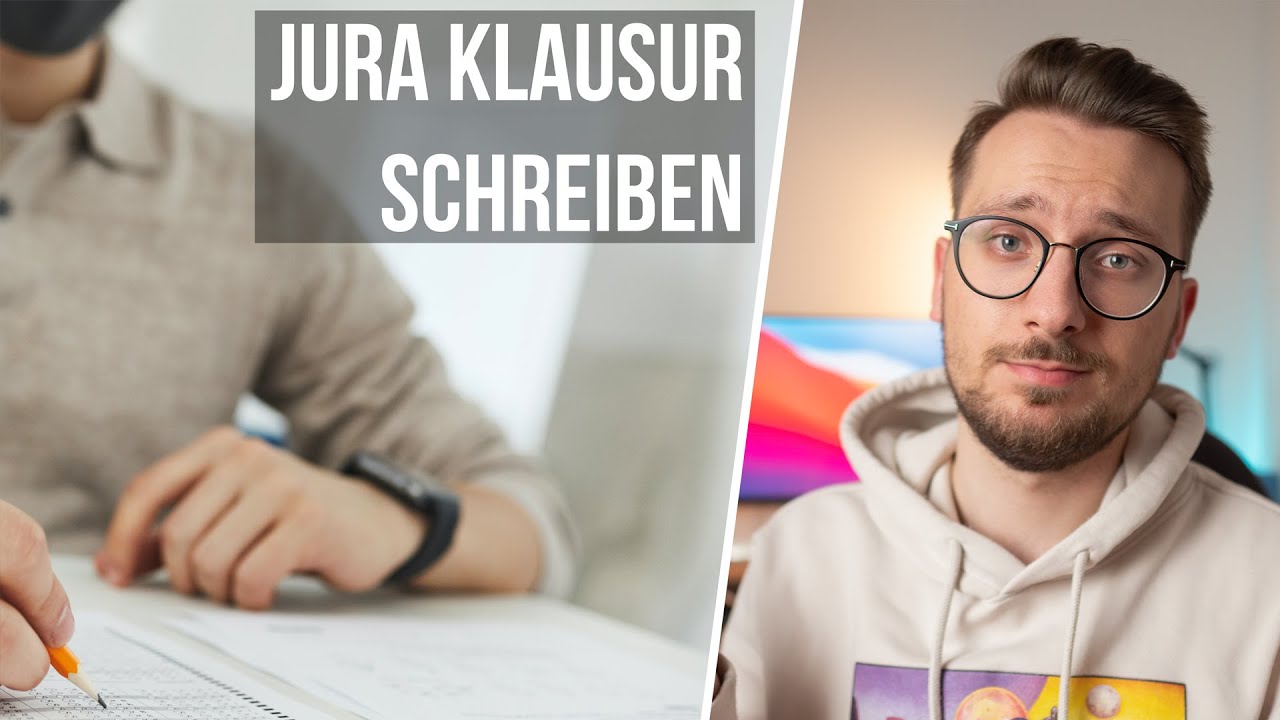 Wie DU eine Jura Klausur schreibst - 5 Tipps f&uuml;r Anf&auml;nger - Juraklausur Technik | Legally Kev