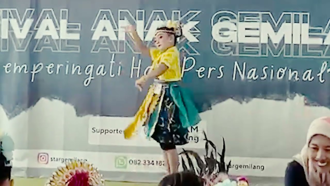 Tari Jaipong Bentang Panggung Solo category di Festival Anak Gemilang 2026 kota Batu