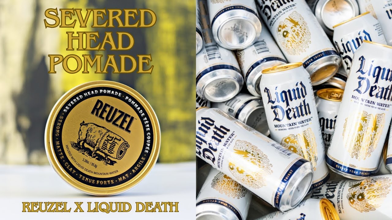 Reuzel Severed Head Pomade x Liquid Death - najlepsza matowa glinka do włosów?