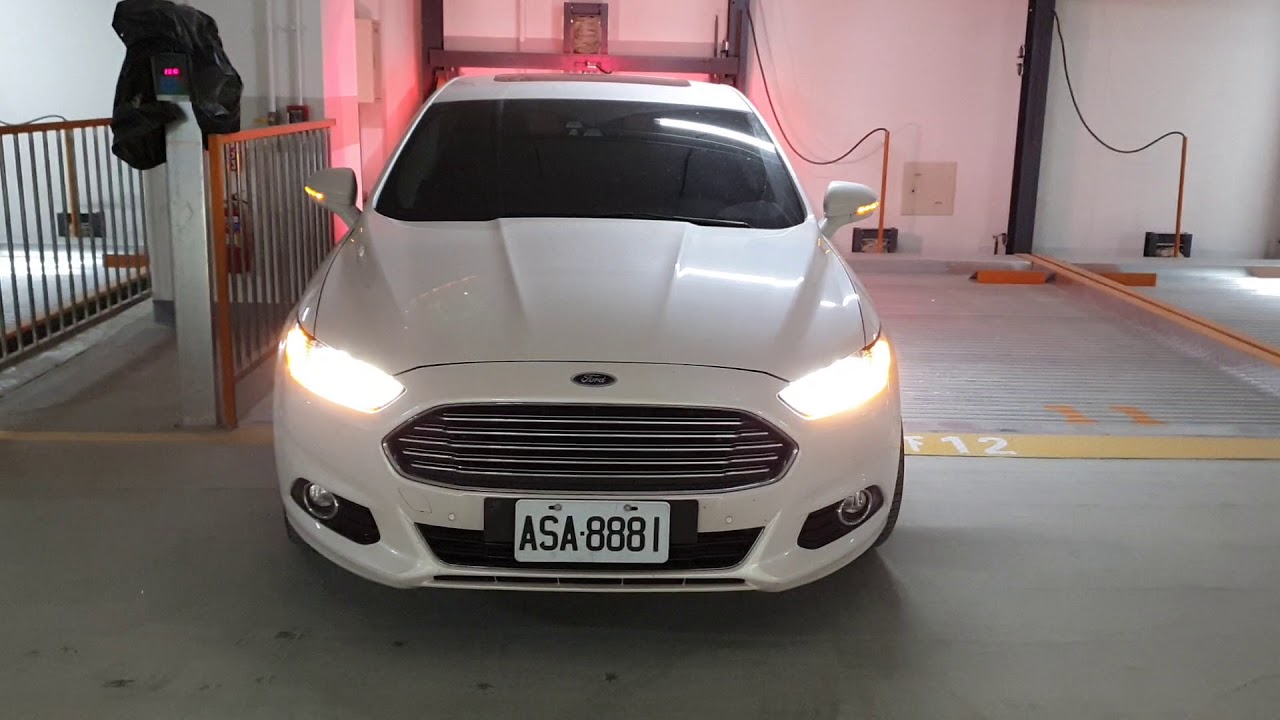 20210124 FORD MONDEO HYBRID 駛入機械車位實測 #Manny #MLB