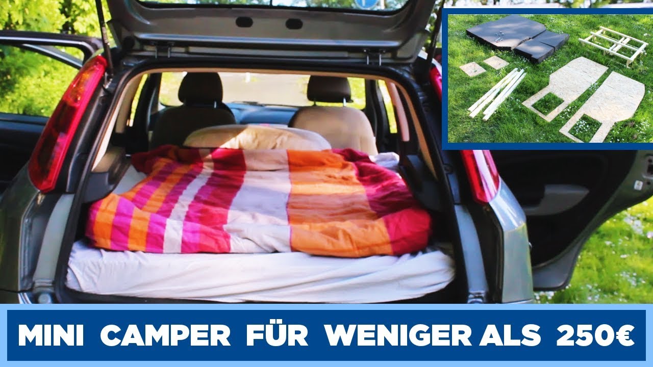 DIY - Mini Camper Umbau für Kleinwagen ( Fiat Grande Punto )