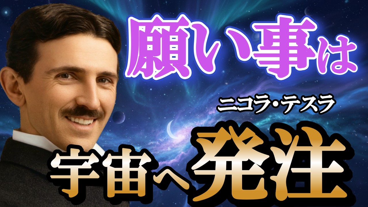 【決定版】宇宙に注文しろ～何でも届けてくれる｜ニコラ・テスラ