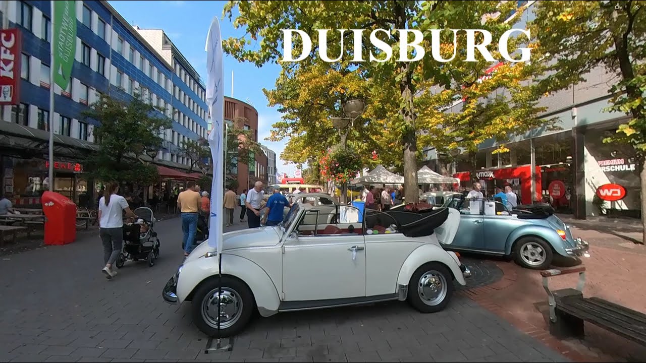 Das Ruhrgebiet zu Fuß: Duisburg City in Lack und Chrome