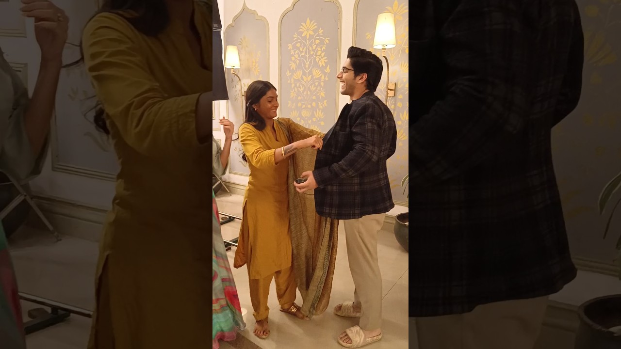 Funny Moments Of Deepika And Janvi With Chirag 😂 #bts #funny #trending #starplus