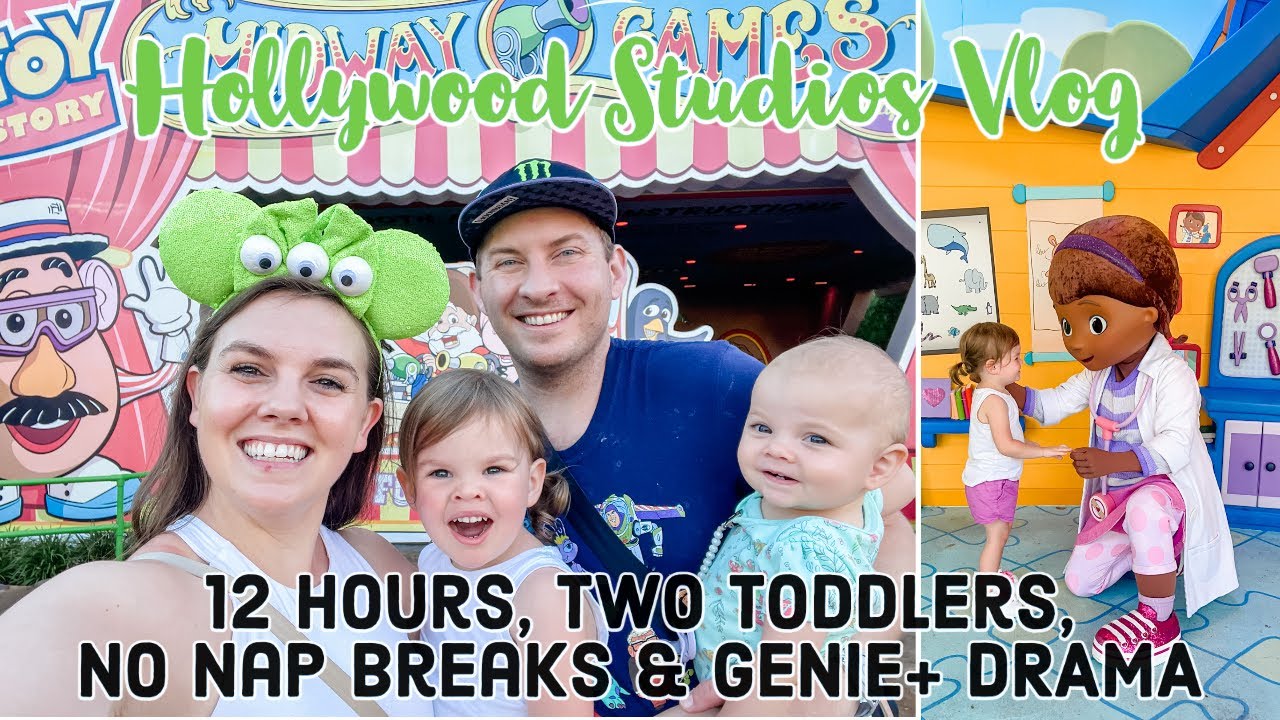 12 Hours at Hollywood Studios with Toddlers | Taking Toddlers To Disney