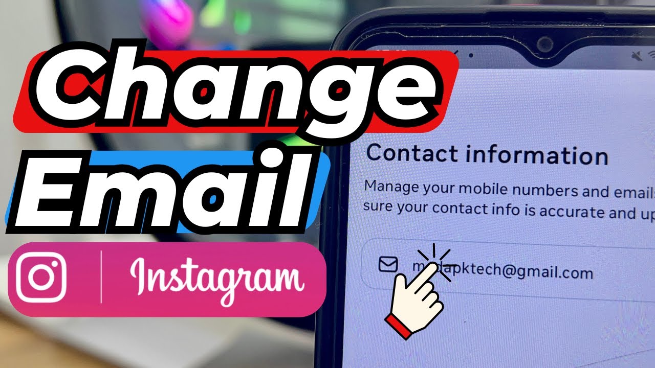 How to Change Your Email on Instagram