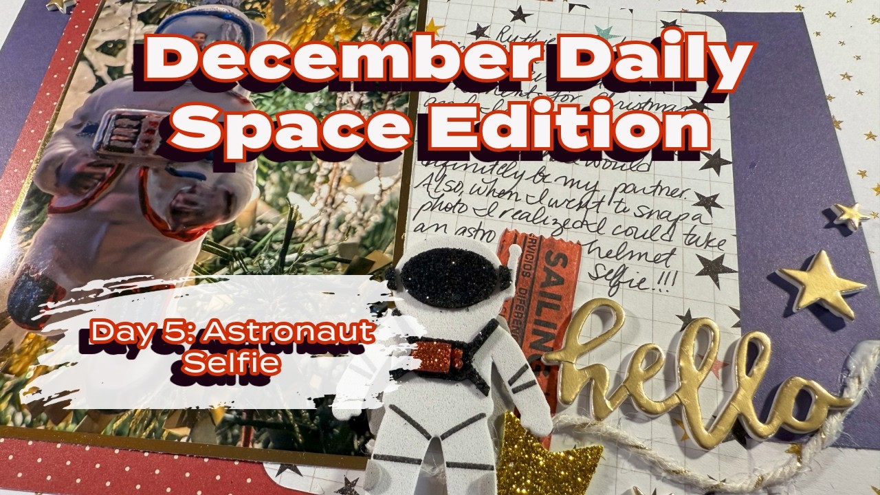 December Daily Space Edition | Space Stories from My Christmas Tree | Day 5: Astronaut Selfie