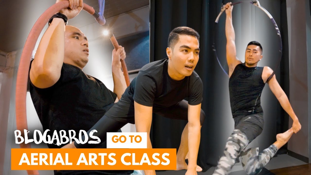 BlogaBros go to Aerial Class with Miss Deliciousness - Elite Aerial Arts (Quezon City)