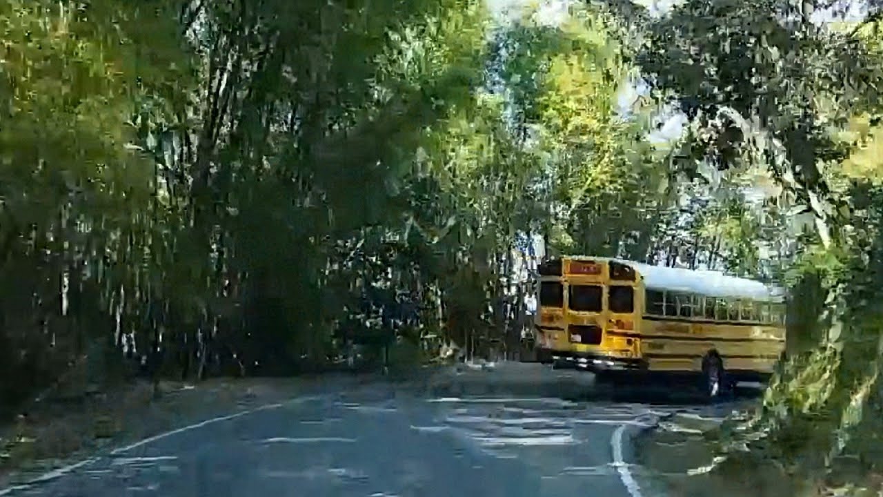 Guagua Escolar Me Reta Las Curvas en la Carr.#143-Jayuya-P.R. Marzo-2023