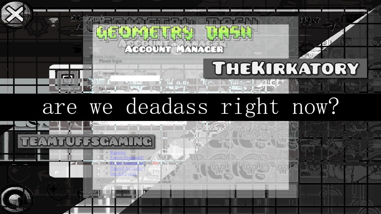 ok, can we talk about RobTop's lack of account security for a moment?