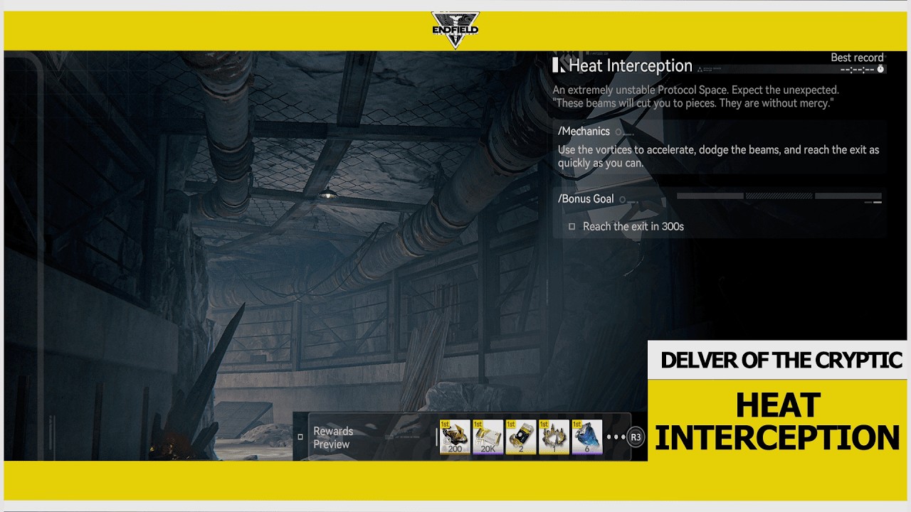 Delver of the Cryptic - Heat Interception | Arknights Endfield