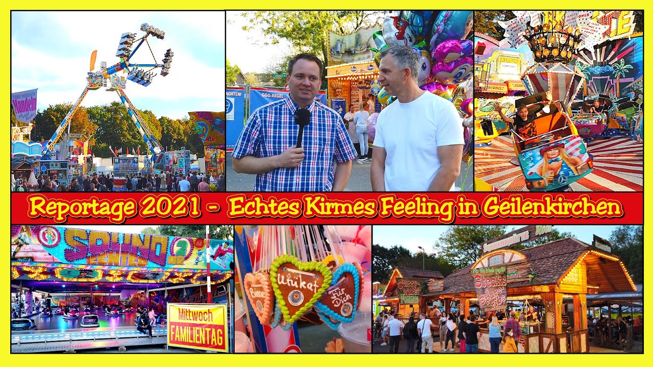 Reportage - Kirmes Park - GELO Park Geilenkirchen 2021 - Echtes Kirmes Feeling in Geilenkirchen
