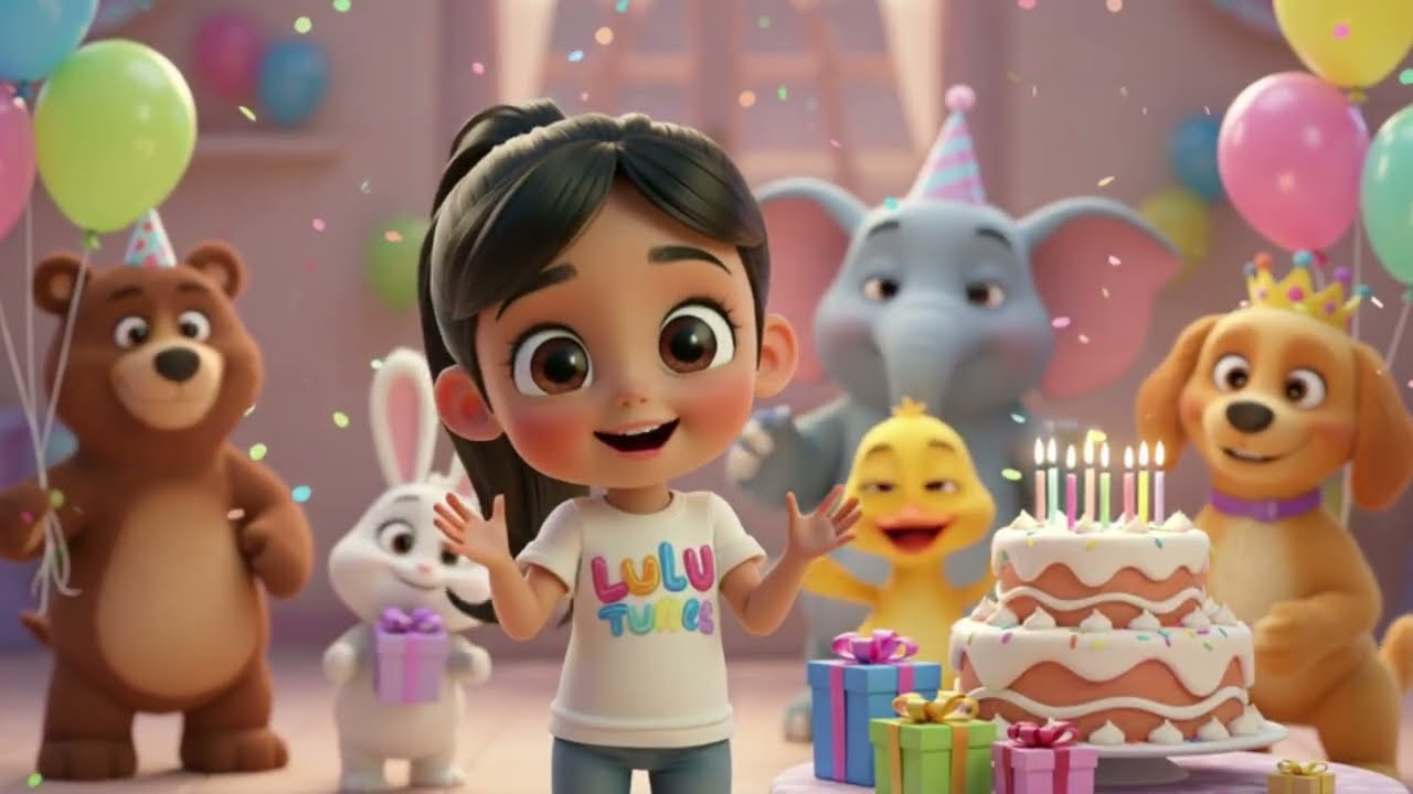 Animal Party Dance Song 🐻🎶 | @LuluTunesOficial  | Nursery Rhymes & Kids Songs