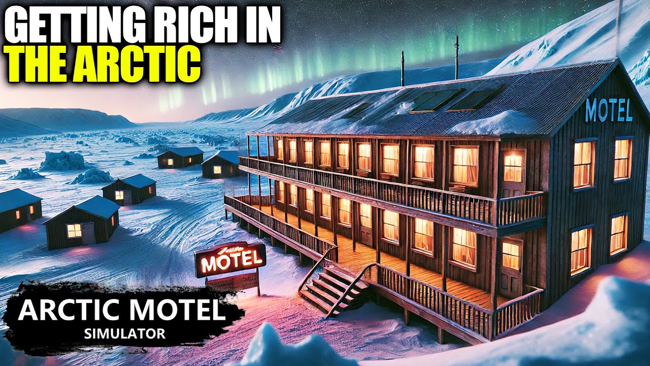 A Game about Running a Motel in The Arctic | Arctic Motel Simulator Gameplay | Part 1