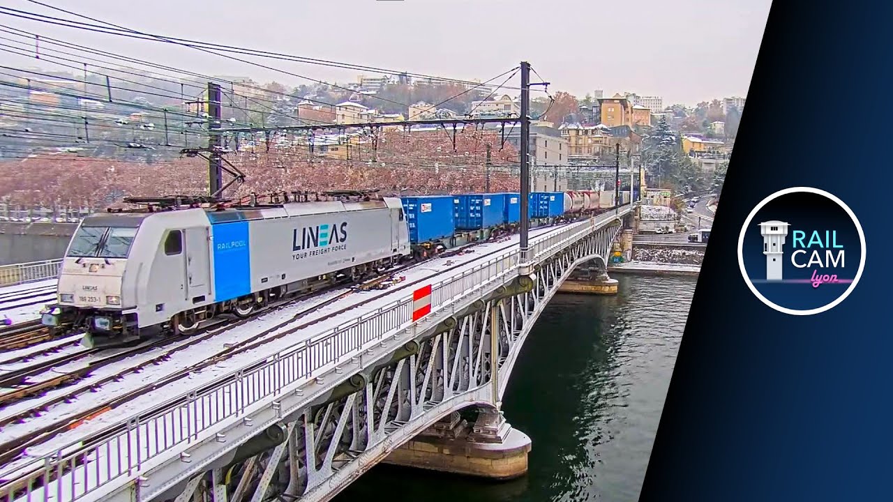 2022 se termine avec de la neige, des TM spectaculaires et le retour des Traxx Lineas à Lyon !