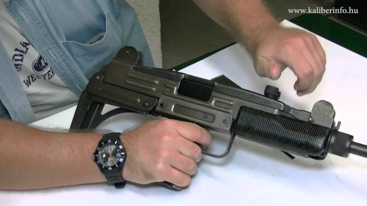 UZI géppisztoly, FULL AUTO, 9x19 mm submachine gun
