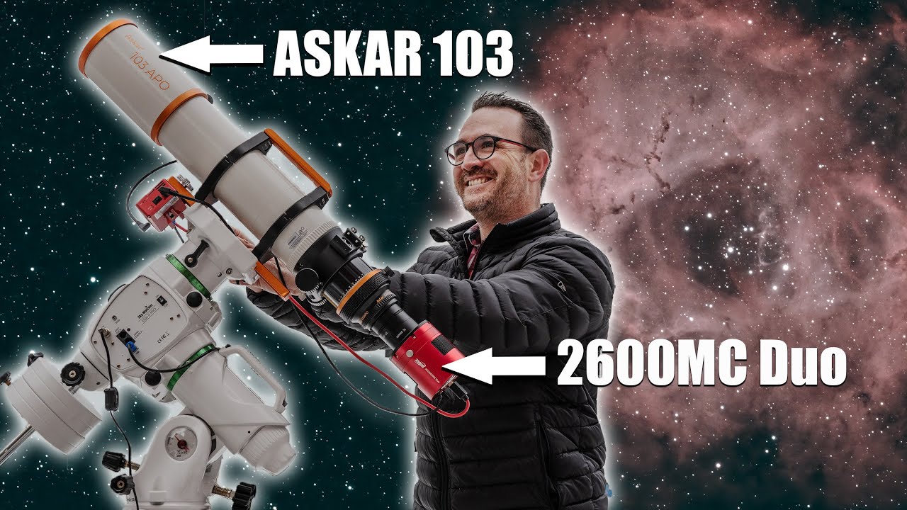 Установка для получения изображений Deep Sky стоимостью 5000 долларов США (Askar 103 + 2600MC Duo...