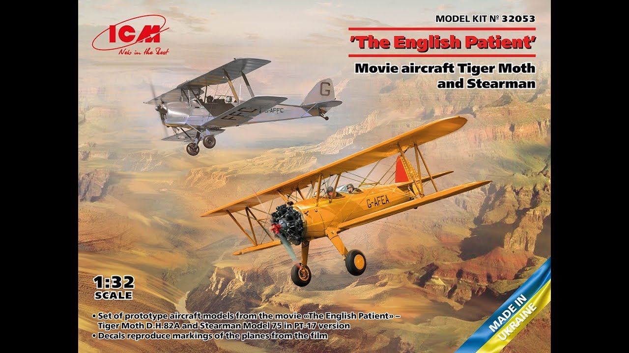 *Quick Look Review* ICM 1/32 Stearman (The English Patient)