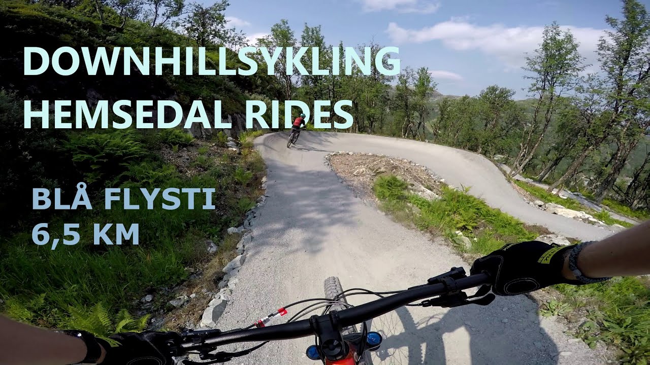 Hemsedal Rides // Blå Flysti 6,5 km - Full Video - Downhill sykling i Hemsedal skisenter
