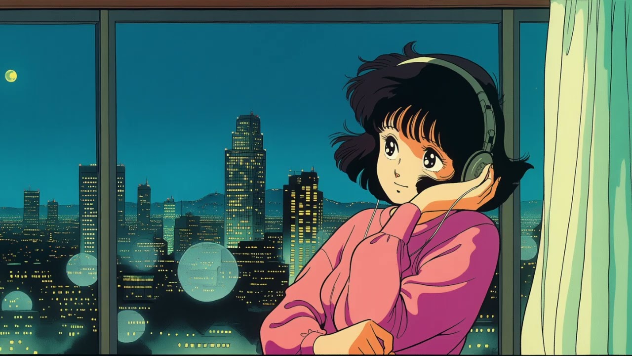 Midnight Tokyo Lo-Fi 🌙 Japanese Retro Chill Beats for Late-Night Work & Sleep