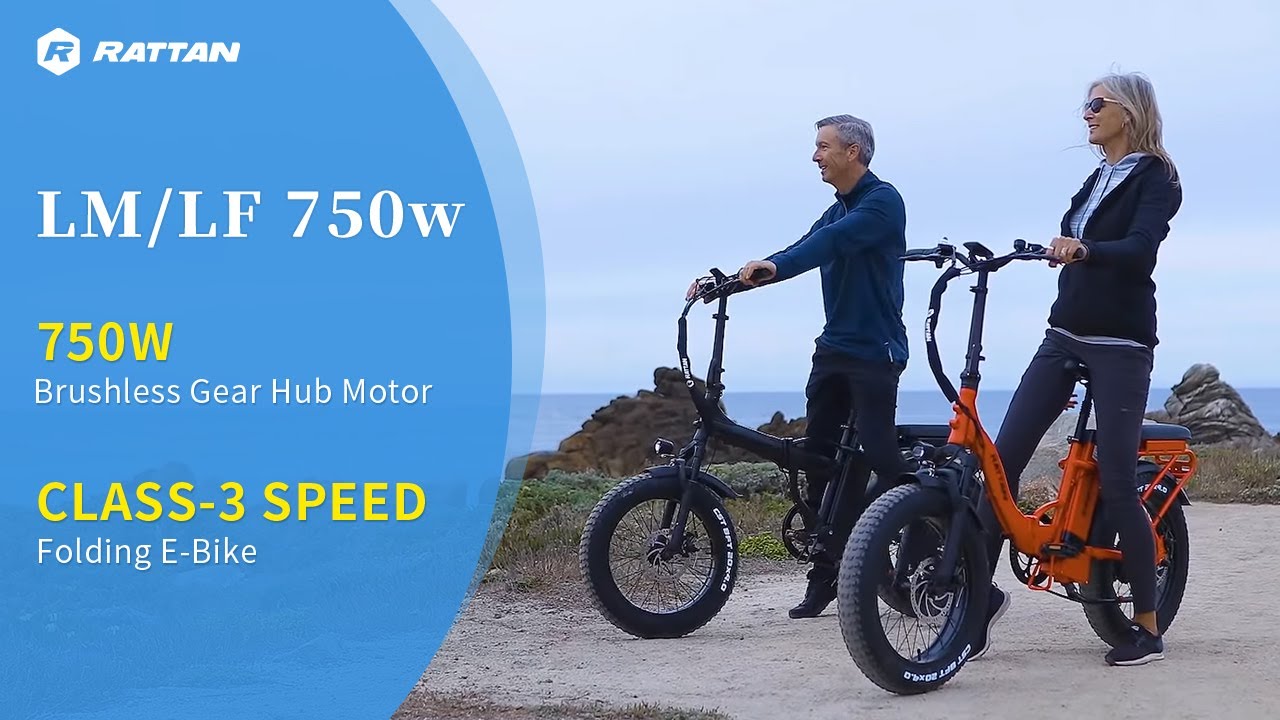 Rattan LM/LF 750w  Ebike Life Video | 750w foldable fat tire ebike | Rattan ebike