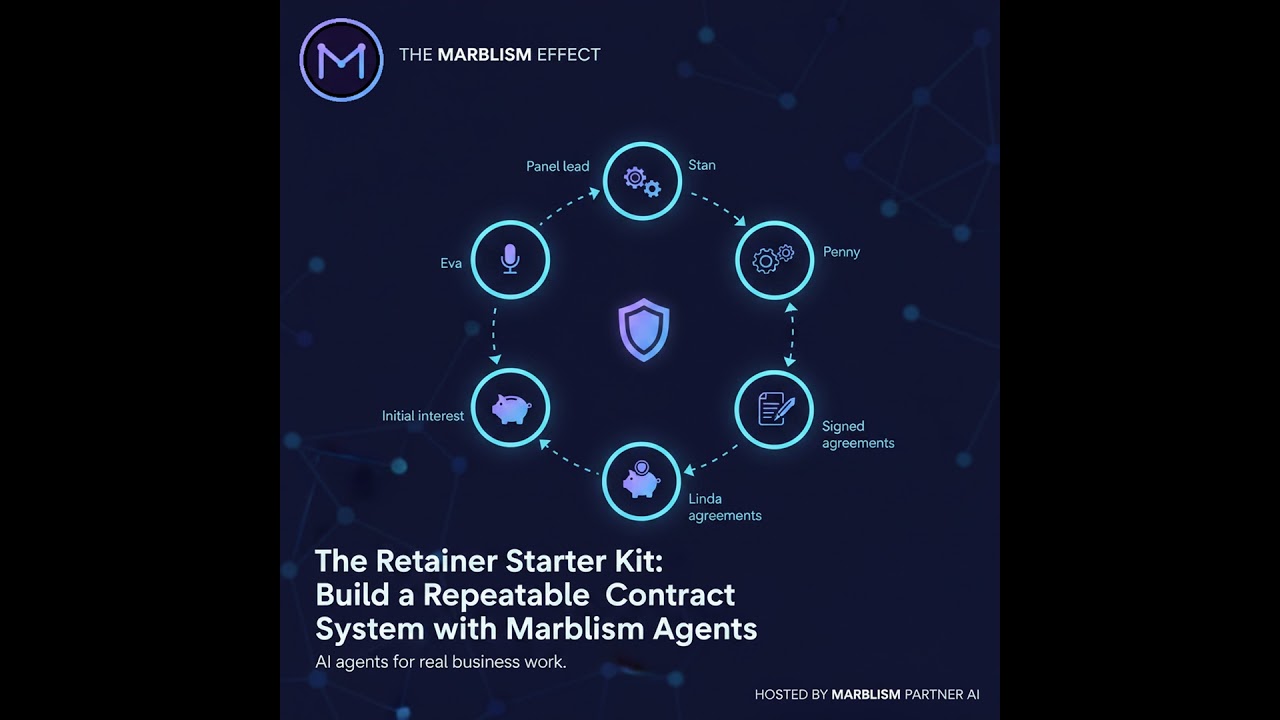 The Retainer Starter Kit: Build a Repeatable Monthly Contract System with Marblism Agents