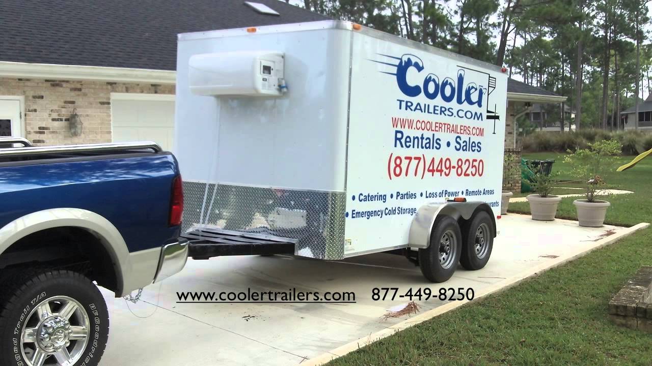 Refrigerated trailer from Cooler Trailers will save...