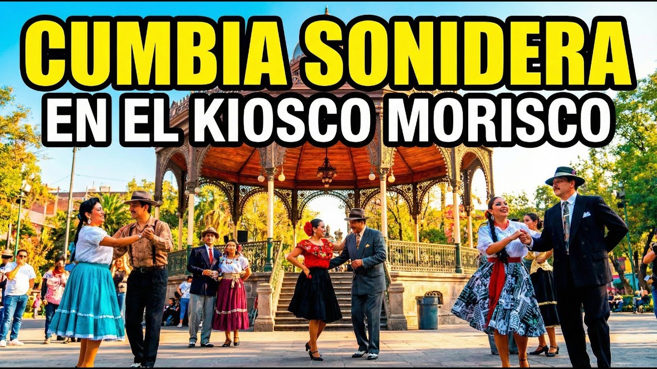 ¡PURO SABOR! Domingo de Cumbia en el Kiosco Morisco de Santa María la Ribera 🇲🇽 | NEO MUSICA 2026 IA