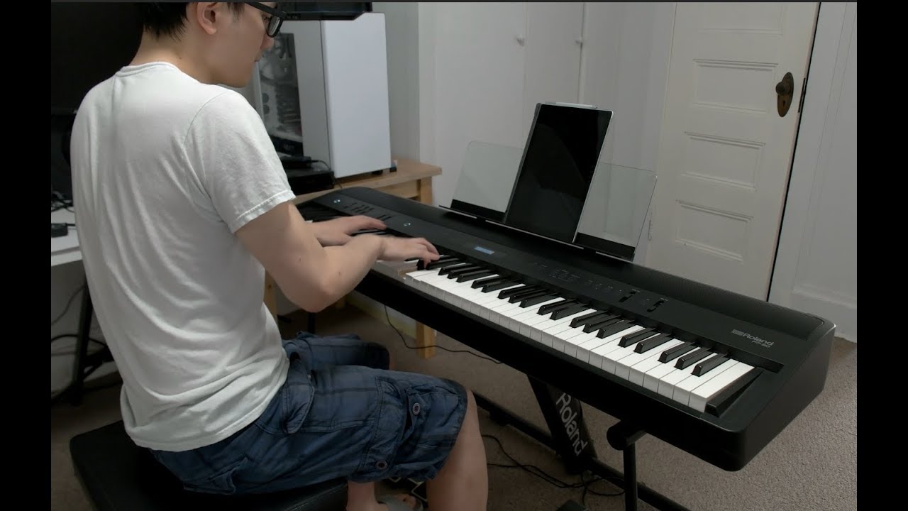 Roland FP90 with KS-G8B keyboard stand