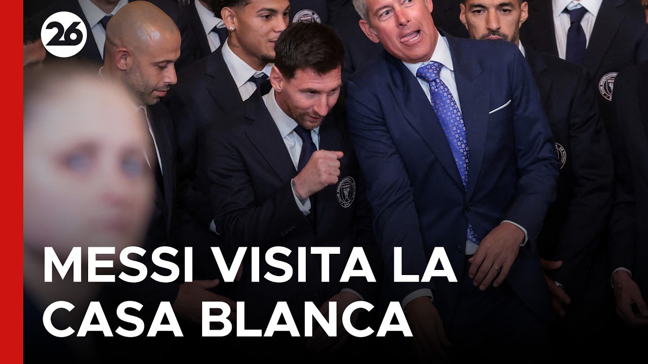 🇺🇸 EN VIVO - EEUU | Trump y Messi, juntos en la Casa Blanca junto a Inter Miami