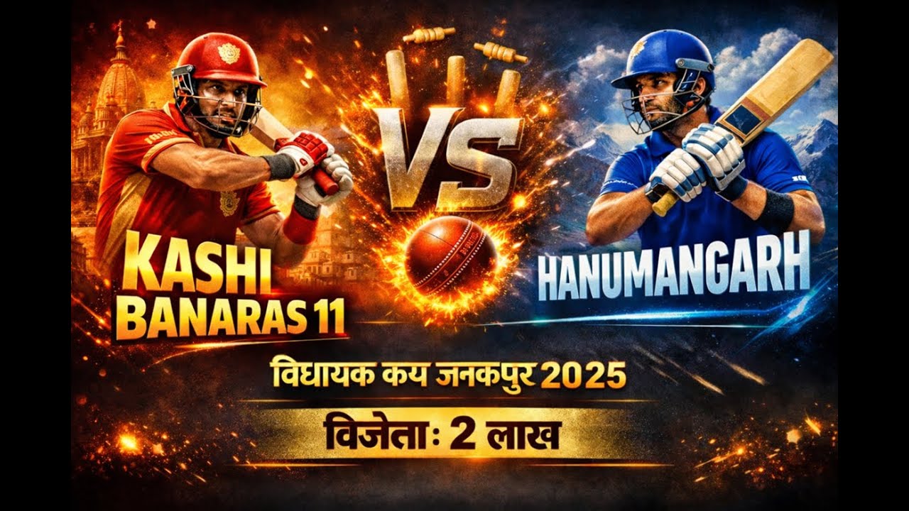 HANUMANGARH VS BANARAS | JANAKPUR VIDHAYAK CUP