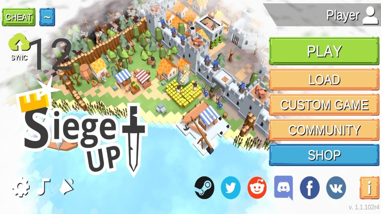 RTS Siege Up - The great desert level 12 gameplay