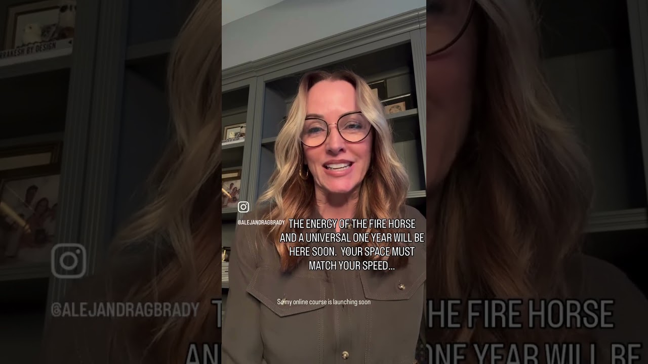 Fire Horse and Universal 1 Year - The Art of Energetic Decluttering Course is now live! 